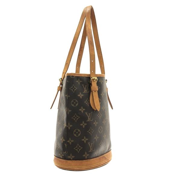 Louis Vuitton Monogram Shoulder Bag Baguette Petit Canvas - Picture 1 of 15